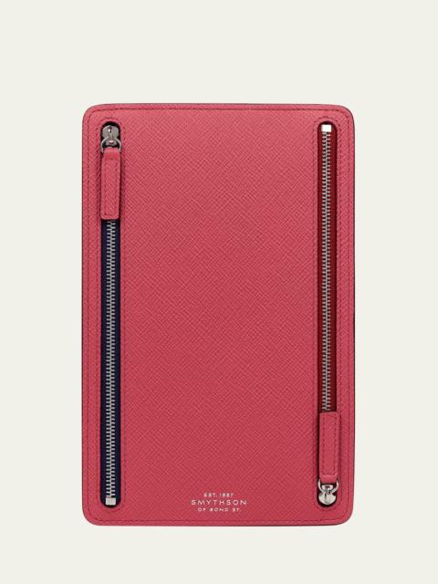 Smythson Leather Multi-Zip Case