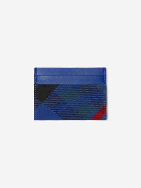 Burberry Check Card Case