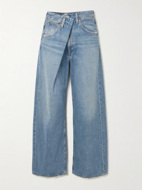AGOLDE Vana Asymmetric Wide-leg Jeans