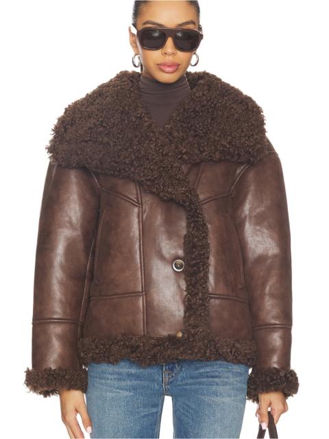 LAMARQUE Demi Faux Fur Jacket