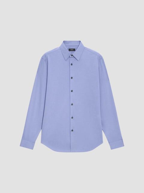 Theory Men's Sylvain Structure Knit Shirt - Light Dusk Blue