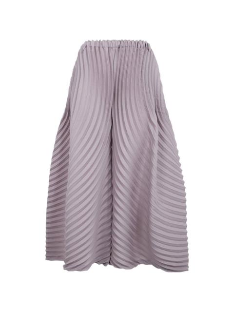 ISSEY MIYAKE Circle pleated trousers