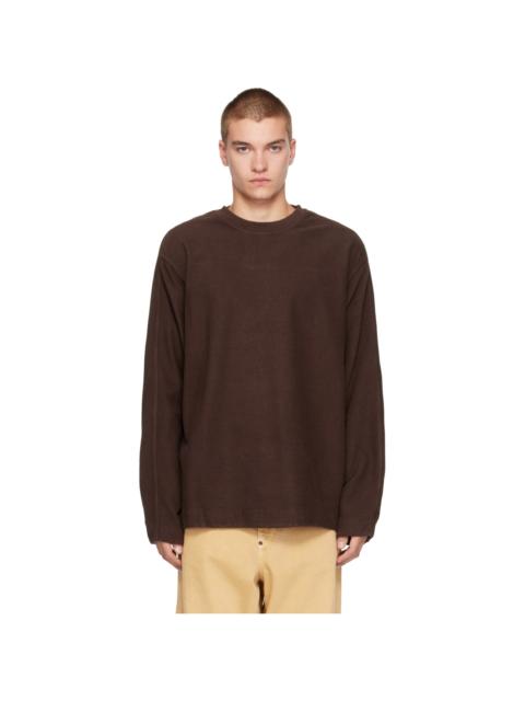 CASEY/CASEY Brown Workwear Sweatshirt