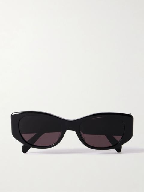 CELINE Cat-eye acetate sunglasses Black