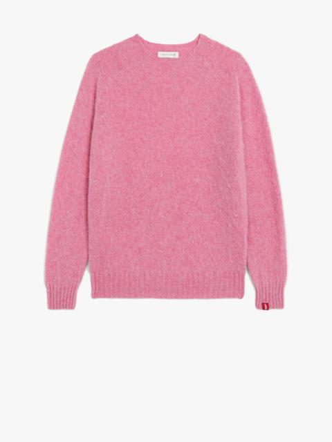 HUTCHINS PINK WOOL CREWNECK SWEATER