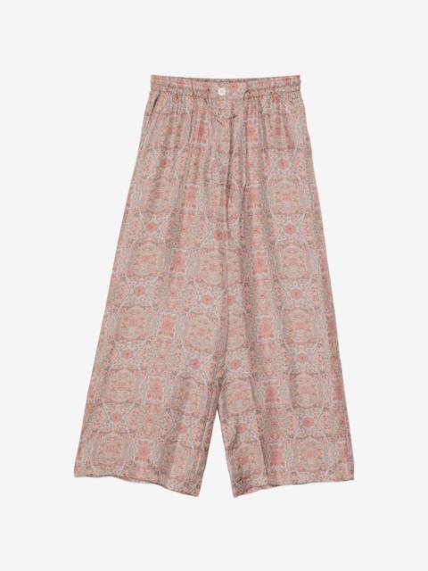 Pierre-Louis Mascia paisley-print palazzo pants