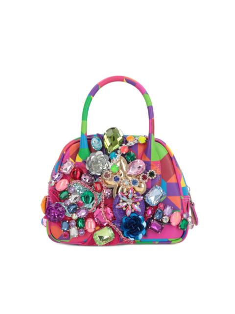 Comme Des Garçons jewelled mini handbag