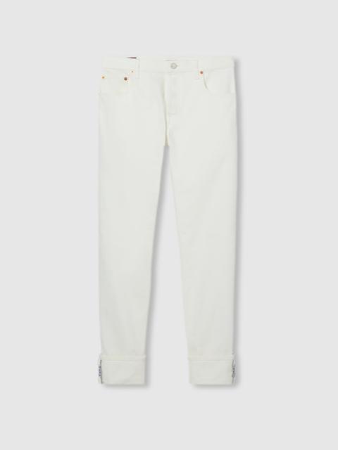 GUCCI Tapered fit denim pants
