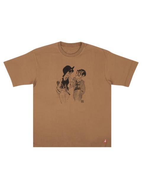 Undercover x The Sheperd Graphic Print T-Shirt 'Brown'