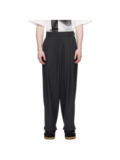 Kolor Gray Pleated Trousers