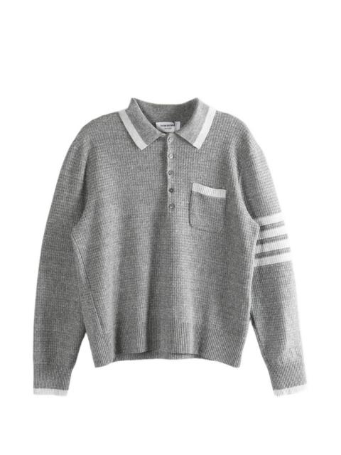 Thom Browne pocket striped polo shirt
