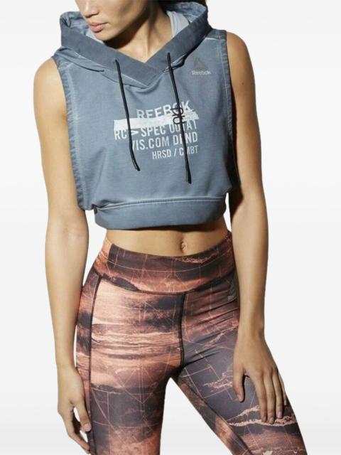 Reebok Combat Glory cropped hoodie