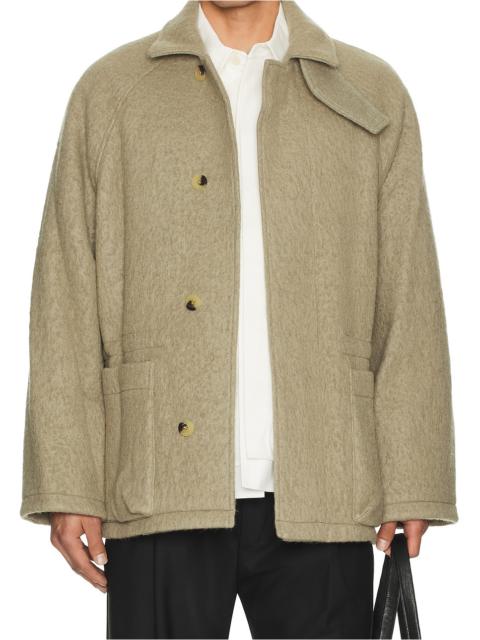 LE17SEPTEMBRE Wool Hunting Half Coat