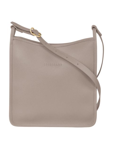 Longchamp Le Foulonné M Crossbody bag Turtledove - Leather