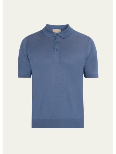 JOHN SMEDLEY Men's Cotton Polo Shirt