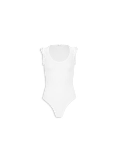 Alaïa CASHMERE-BLEND JERSEY BODYSUIT