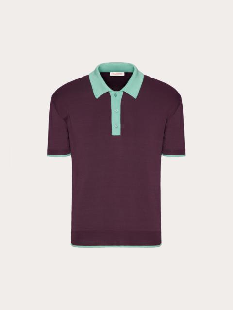 VISCOSE POLO SHIRT