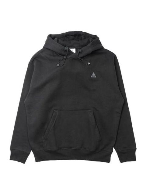 Nike ACG Embroidered Logo hooded Pullover Long Sleeves Black CW4490-010
