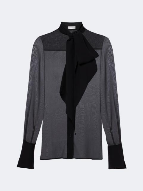 NINA RICCI Silk chiffon blouse