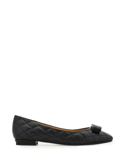 FERRAGAMO Ferragamo Quilted Varina Ballet Flat
