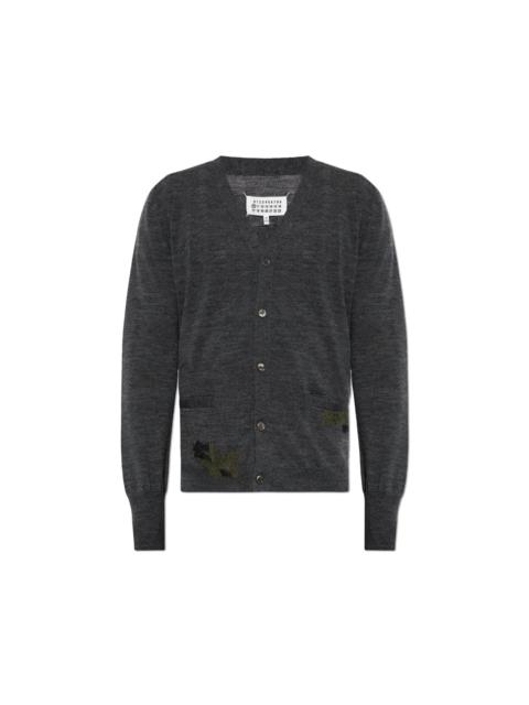 Maison Margiela MENDED CARDIGAN - GREY