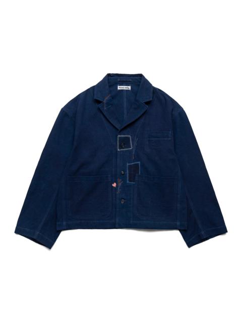 Story mfg. Cove Jacket - Indigo Heart Repair