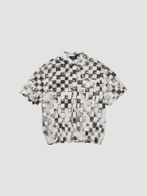 REPRESENT Men's Pool Side Cotton Shirt - Flat White