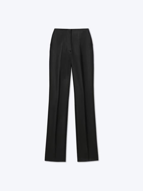 MAURIE - Tailored satin pants - Black