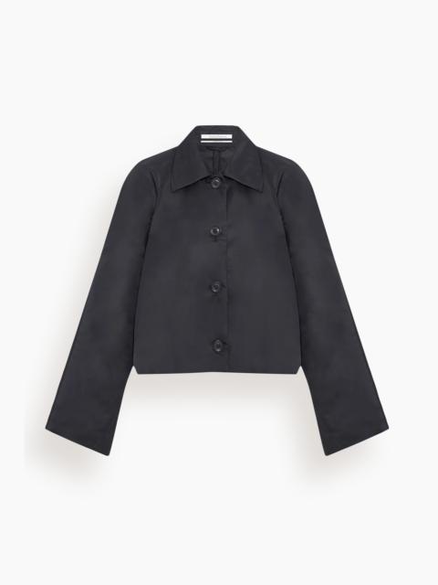 Another Tomorrow Short Balmacaan in Black