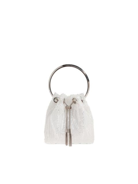 JIMMY CHOO Bon Bon sequined tote bag