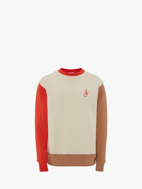 JW Anderson COLOUR BLOCK SWEATSHIRT