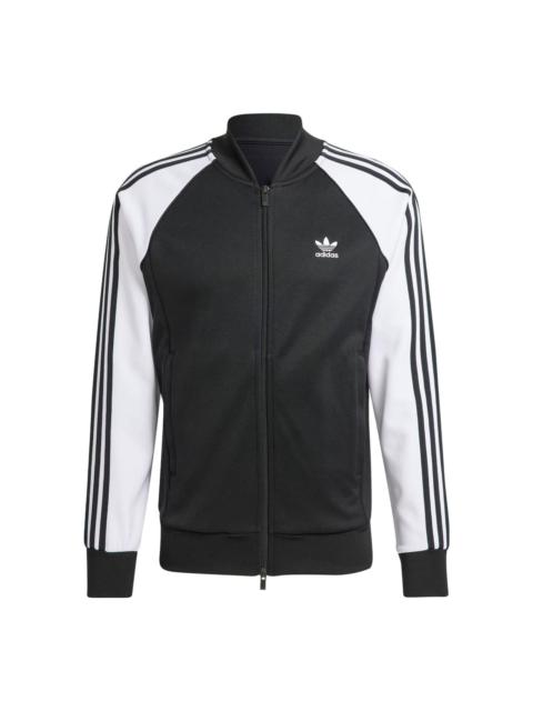 adidas Adicolor Classics SST Track Top Jacket 'Black White' IK7025