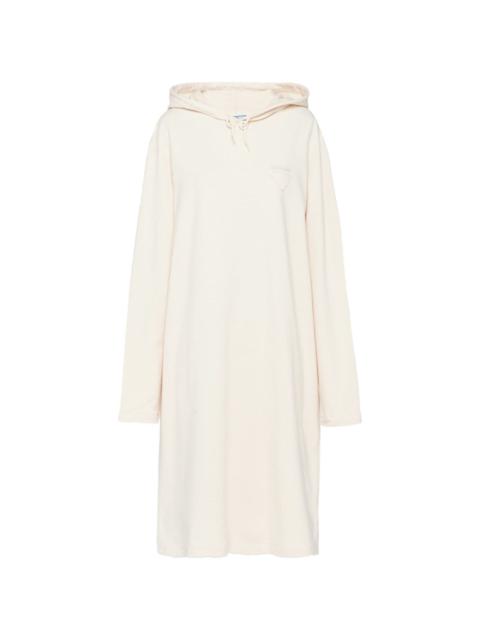 ワンピース Prada Cream Stretch Cotton Sweatshirt Dress 1ca3dbc544ec11f2d9052325db5a8f