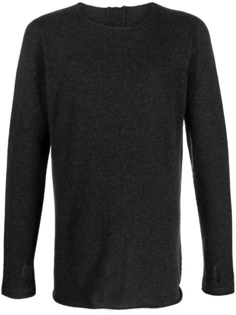 crew-neck cashmere jumper