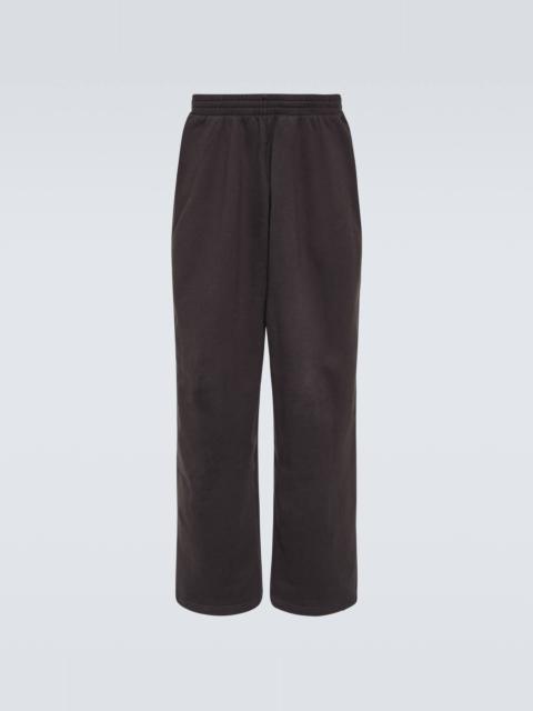 Baggy cotton fleece sweatpants