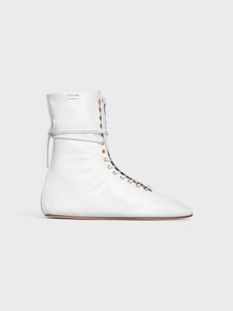 BALLET HIGH - LACE-UP BOOT IN LAMBSKIN