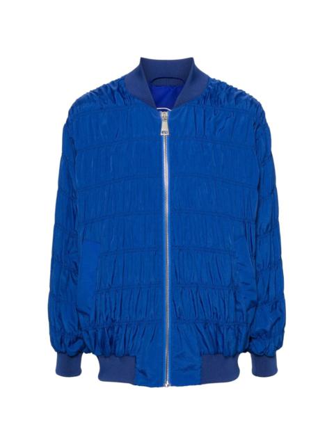 Khrisjoy ruched-detail oversize jacket
