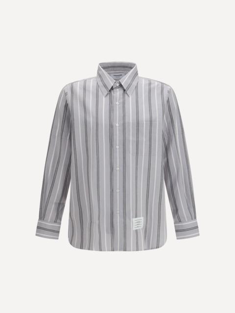 Thom Browne Madras striped armband Shirt