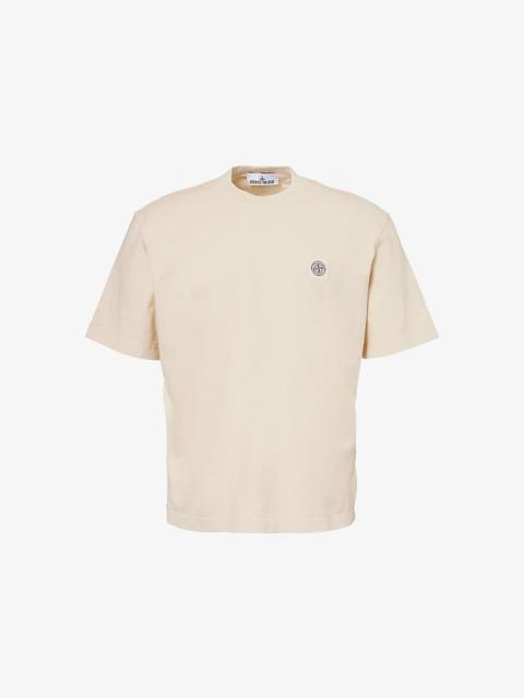 Brand-Appliqué Short-Sleeve Cotton-Jersey T-Shirt