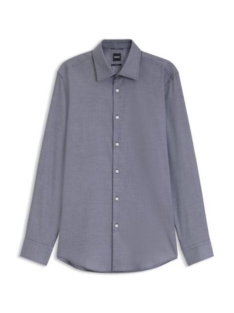 BOSS SLIM-FIT SHIRT IN A COTTON BLEND