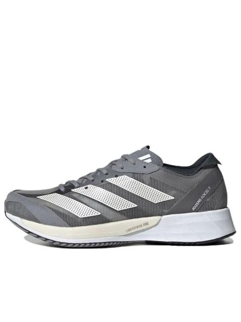 (WMNS) adidas Adizero Adios 7 'Grey Zero Metallic' GV7070