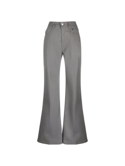 AMI Paris high-waist flared trousers