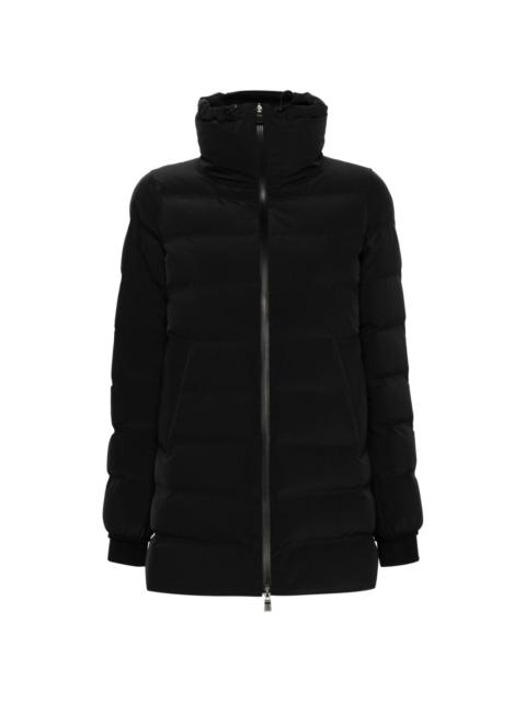 waterproof quilted puffer coat