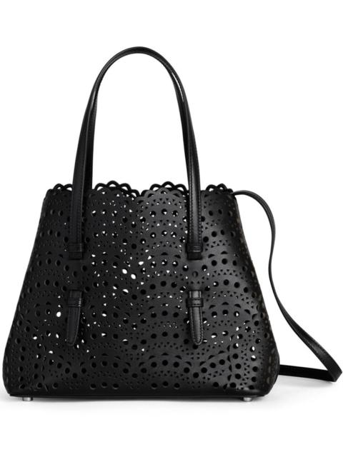 Alaïa MINA 25 BAG IN LUXURIOUS CALF LEATHER VIENNE WAVE