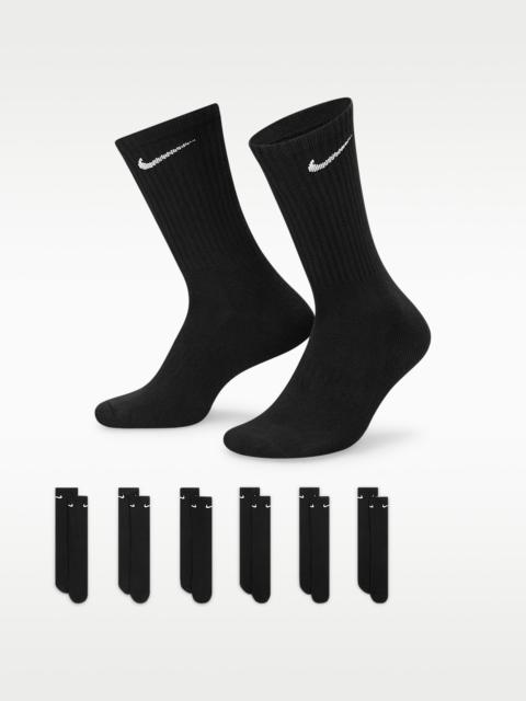 Nike Nike Everyday Cushioned Training Crew Socks (6 Pairs)
