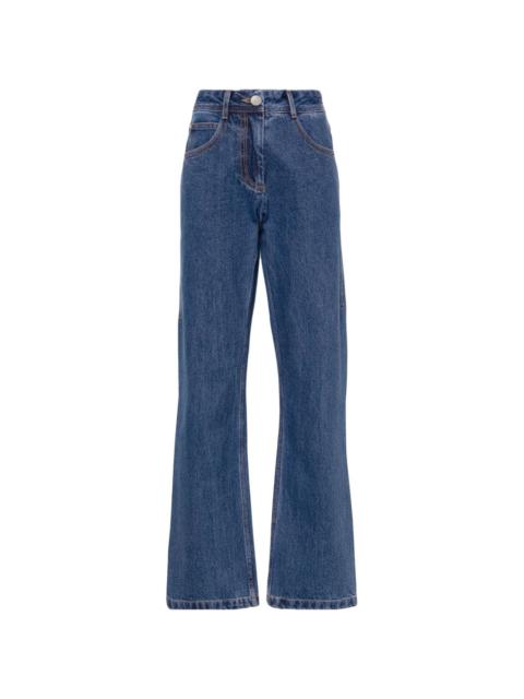 LOW CLASSIC mid-rise straight jeans