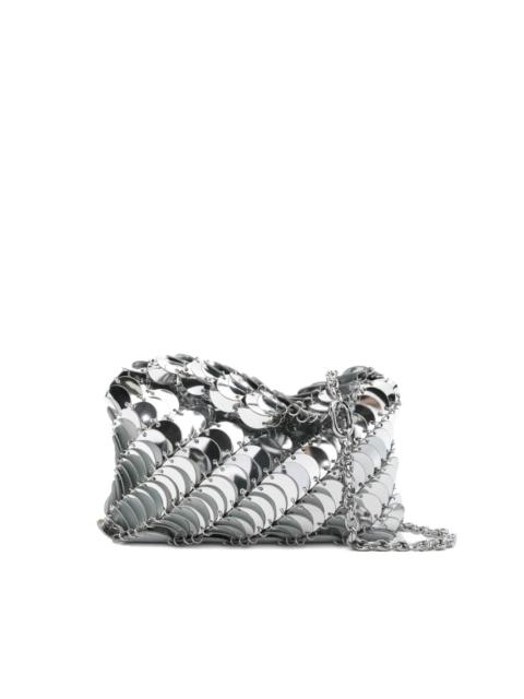 rabanne disc-detail chain shoulder bag