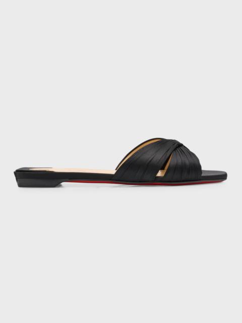Christian Louboutin Nicol Is Back Red Sole Slide Sandals