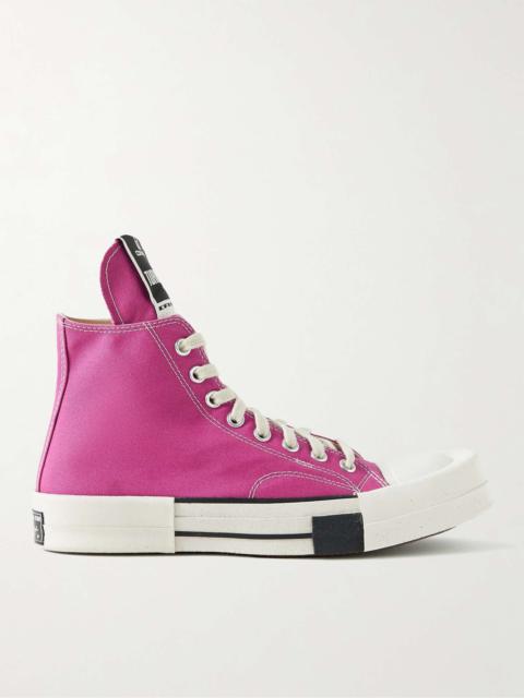 Converse + Converse DRKSHDW TURBODRK Chuck 70 Canvas High-Top Sneakers
