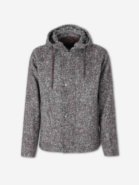 Herno SHORT HOODED COAT